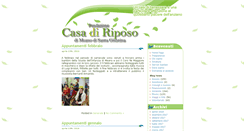Desktop Screenshot of casariposomeano.it