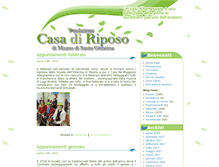 Tablet Screenshot of casariposomeano.it